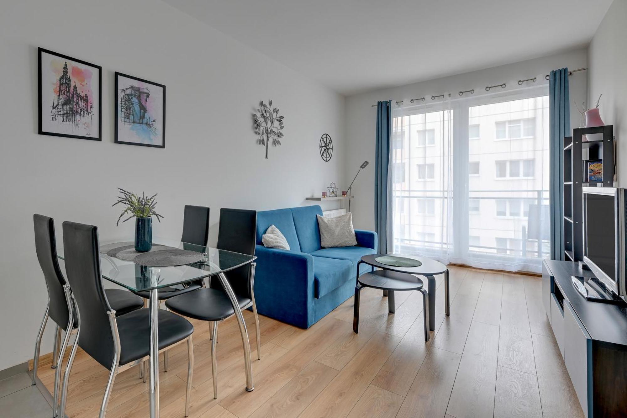 Wave Apartments Nowa Grobla Old Town 格但斯克 外观 照片
